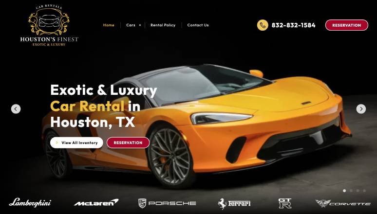 Houston’s Finest Exotic and Luxury Car Rentals